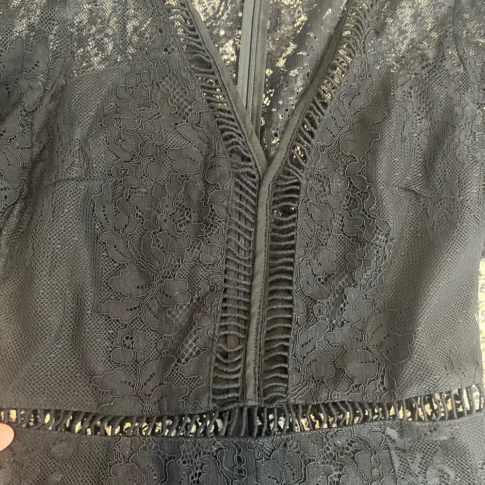 SOLD OUT Lovers + Friends Lace Romper - Size SM - Picture 3 of 6